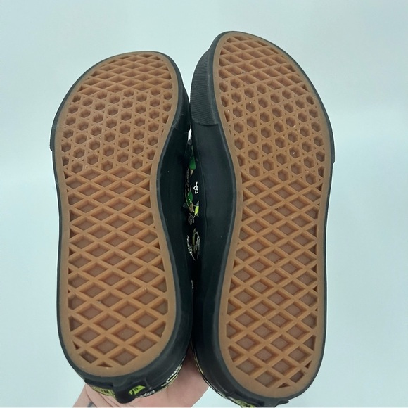 Vans X Simpsons YOUTH 4 Authentic Glow 0563 Bart black lace up - Picture 6 of 9